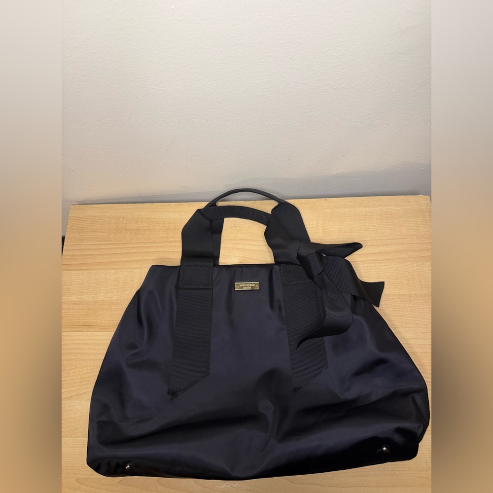 Kate Spade Black Satin bow bag - Picture 2 of 14